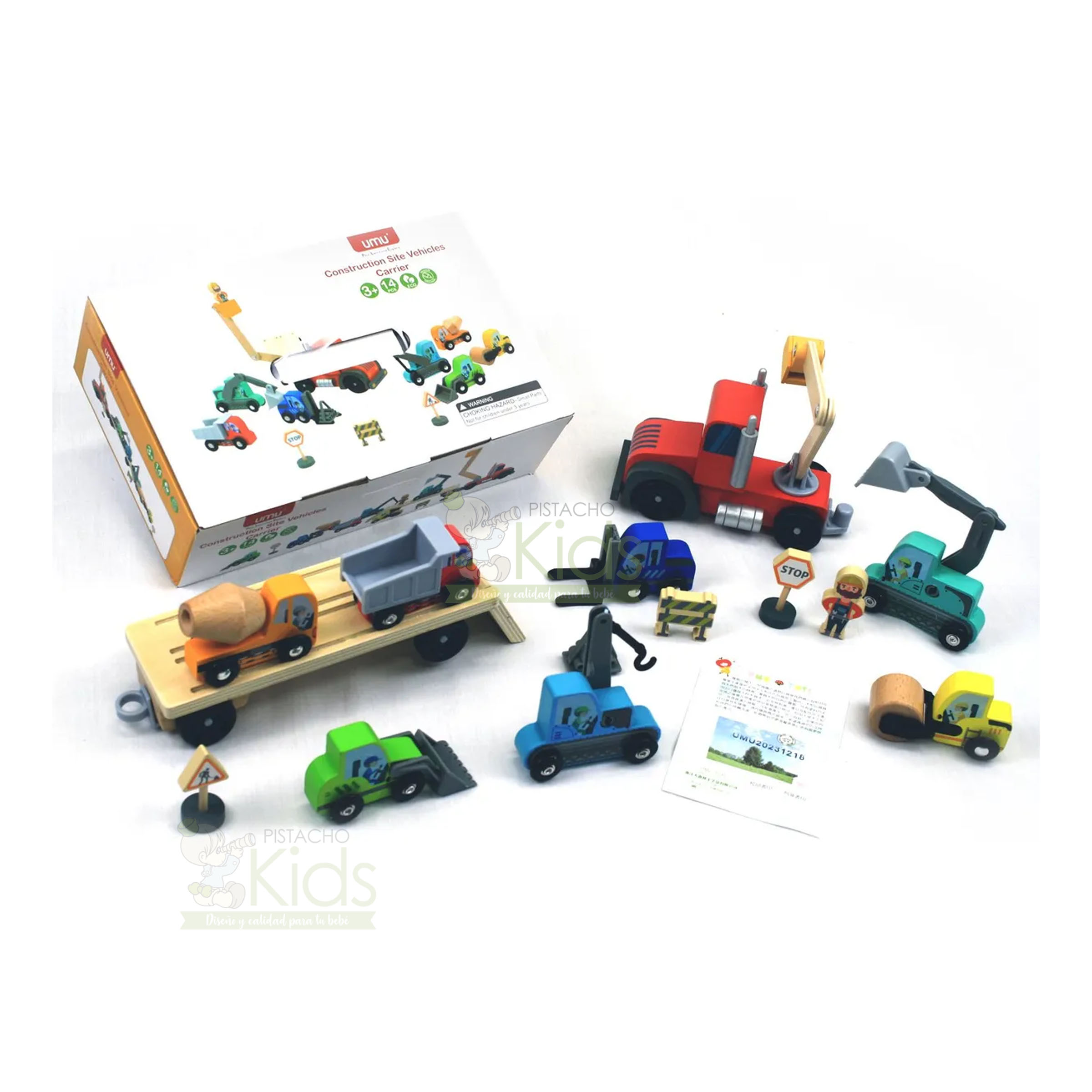 Pack Camiones construcción (7 pcs)