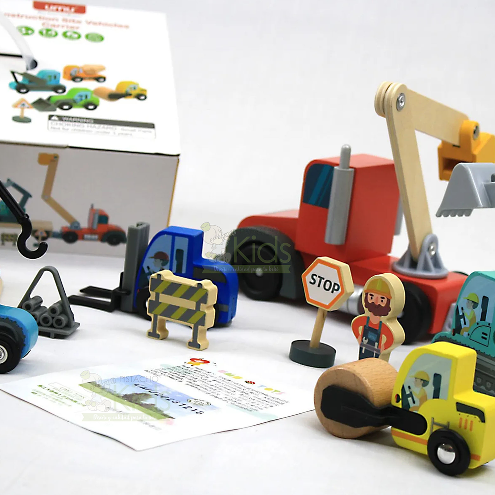 Pack Camiones construcción (7 pcs)