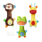 Peluche hipoalergénico sonajero