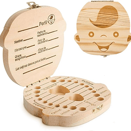 Cajita para guardar dientes