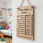 Checklist Montessori “Mi Rutina Diaria” — Modelo Estándar