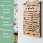 Checklist Montessori “Mi Rutina Diaria” — Modelo Estándar