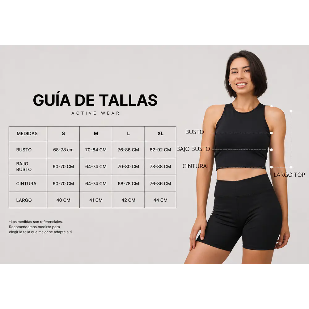 Top Alto Negro 
