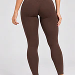 Calza Confort sin costura chocolate
