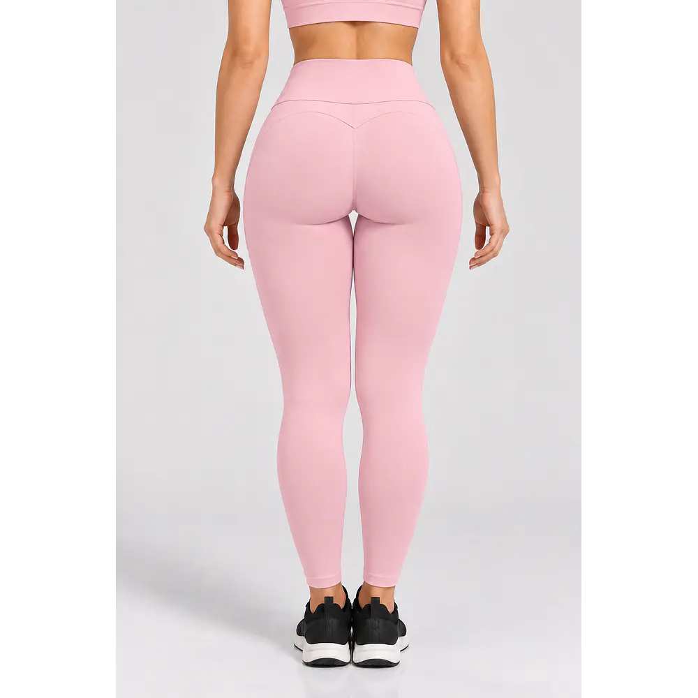 Calza Confort sin costura rosado