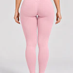 Calza Confort sin costura rosado