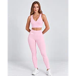 Calza Confort sin costura rosado