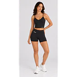 Short Comfort sin costuras negro 