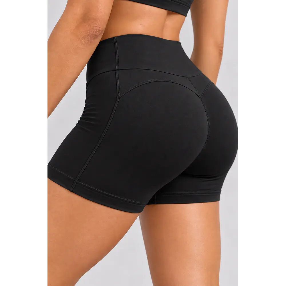 Short Comfort sin costuras negro 