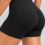 Short Comfort sin costuras negro 
