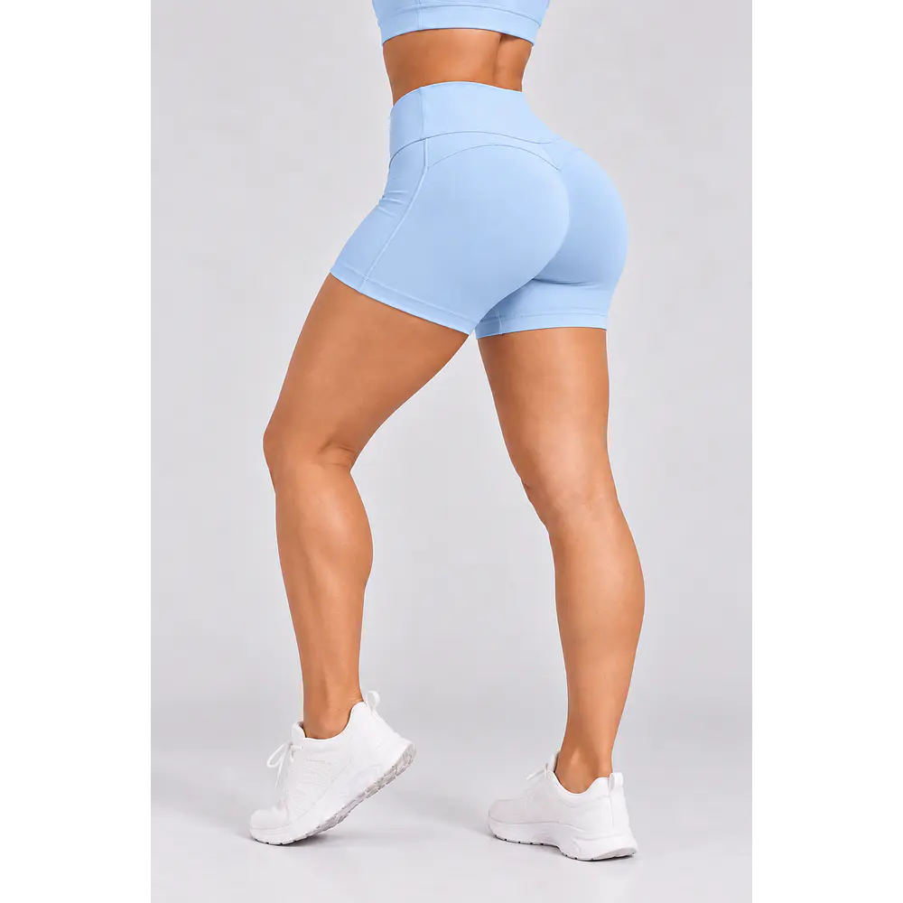 Short Comfort sin costuras celeste