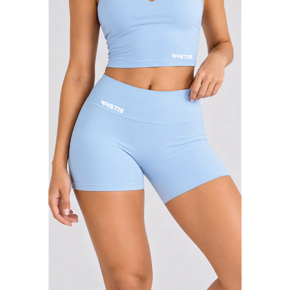 Short Comfort sin costuras celeste