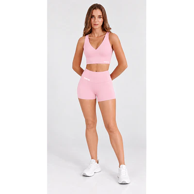 Short Comfort sin costuras rosado