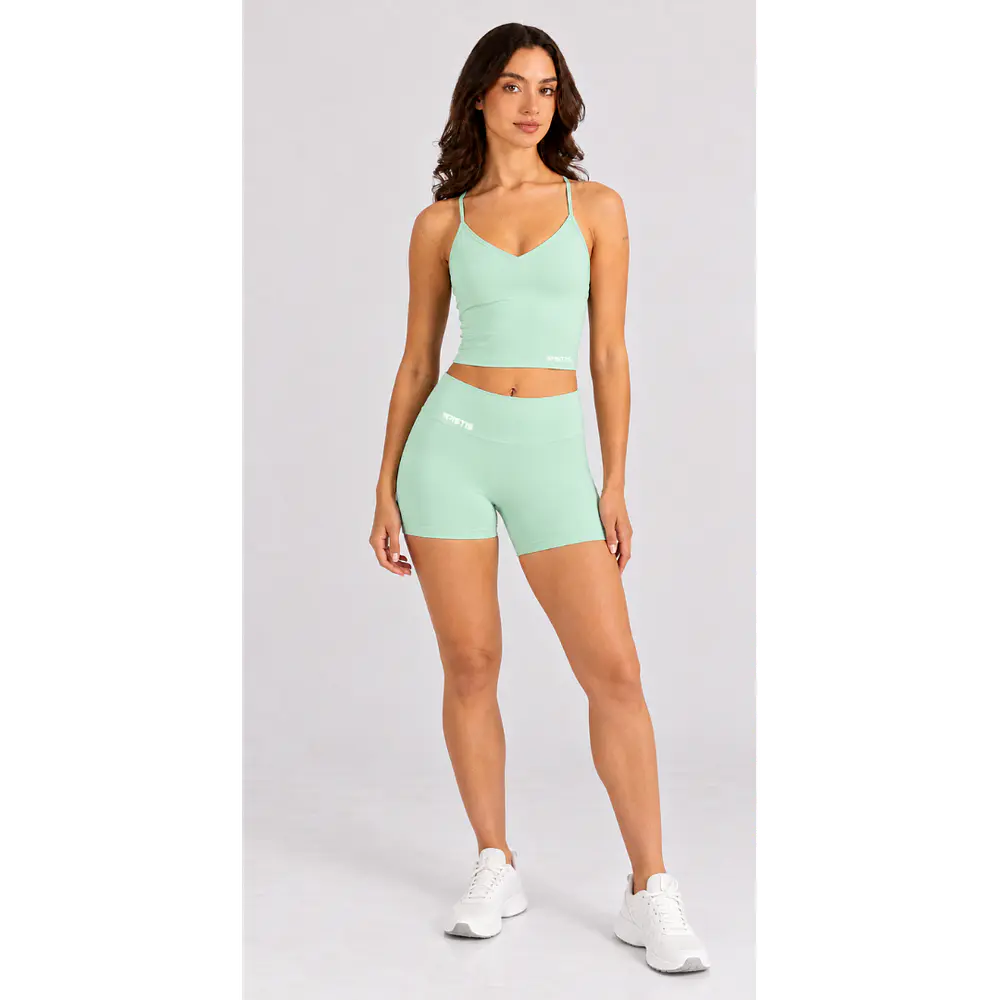 Short Comfort sin costuras verde manzana