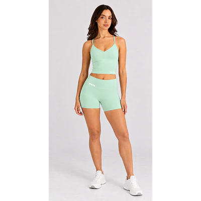 Short Comfort sin costuras verde manzana