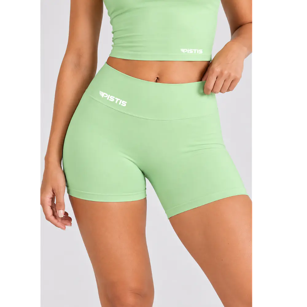 Short Comfort sin costuras verde manzana