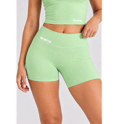 Short Comfort sin costuras verde manzana