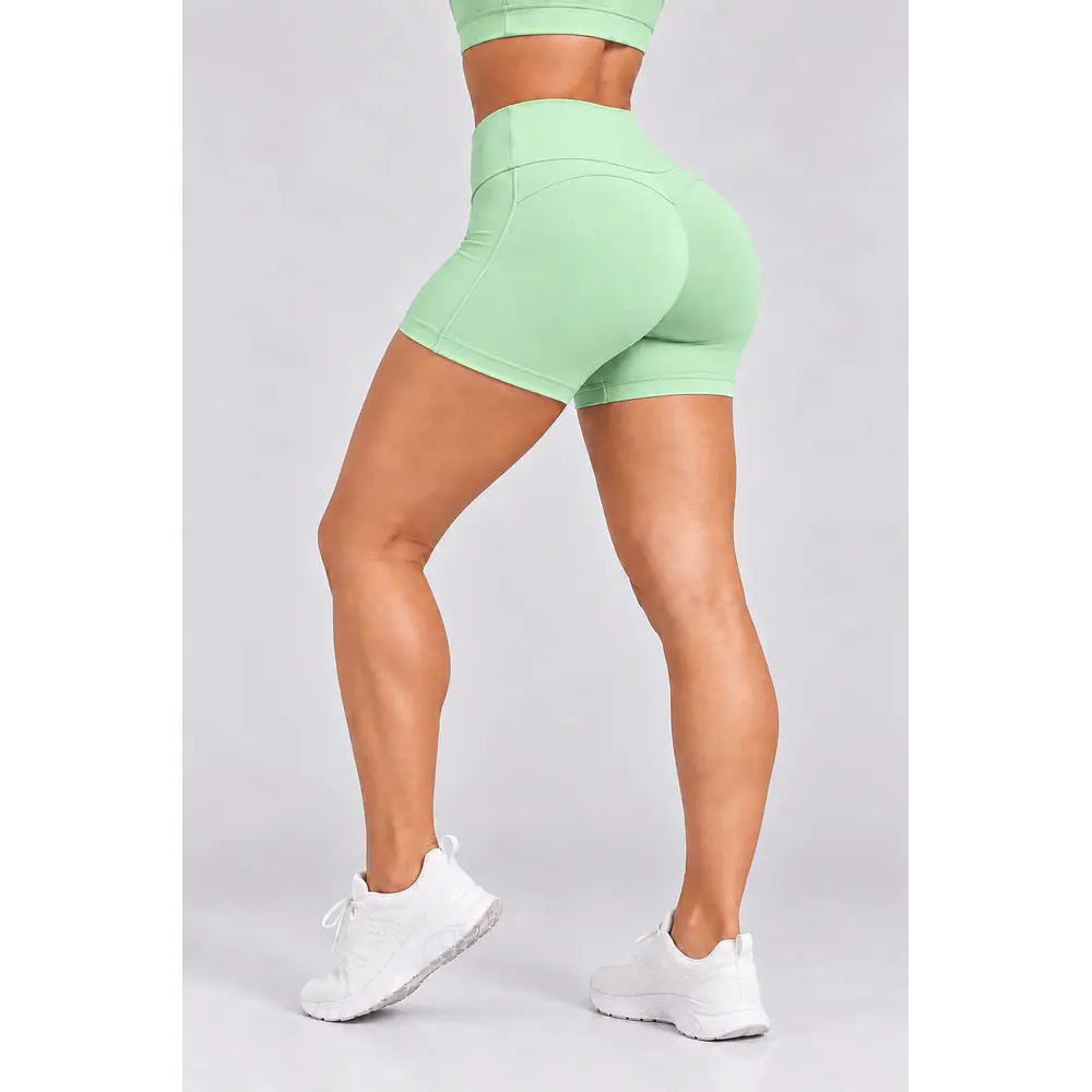 Short Comfort sin costuras verde manzana