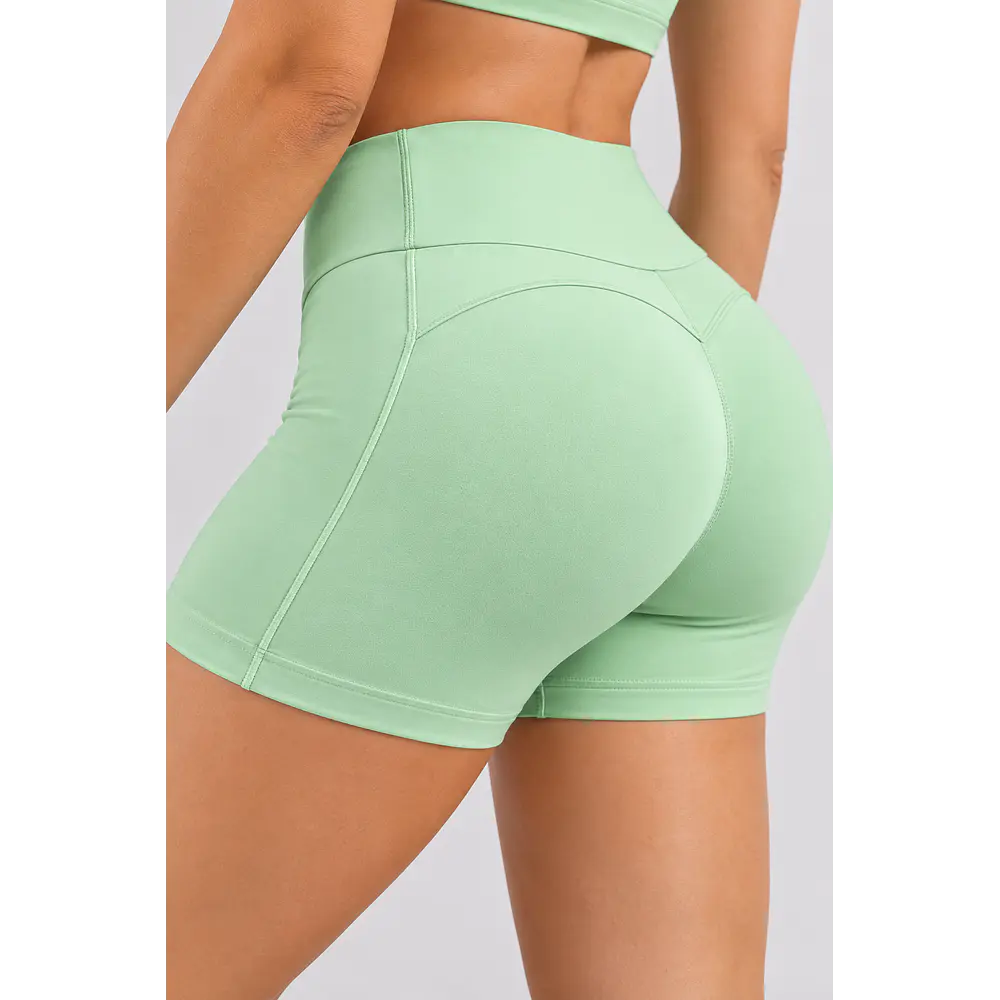 Short Comfort sin costuras verde manzana