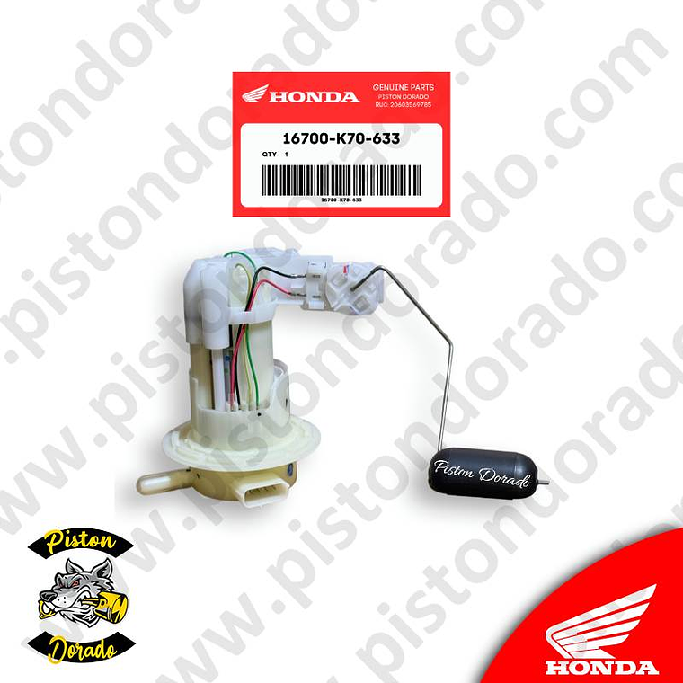 Bomba de combustible de tanque CB190R V2 Honda Original 2