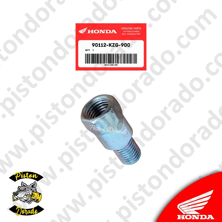 Adaptador de espejo izquierdo CB190R y CBF125 TWISTER Honda Original 2