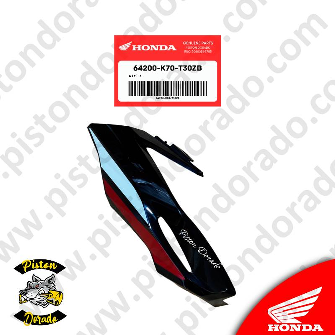 Adorno de faro delantero derecho CB190R V2 Honda Original 1