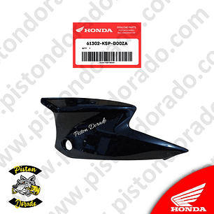 Adorno derecho de faro delantero negro CBF150 INVICTA V1 Honda Original