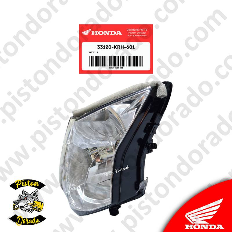 Faro delantero XR190 y XR150L Honda Original 2