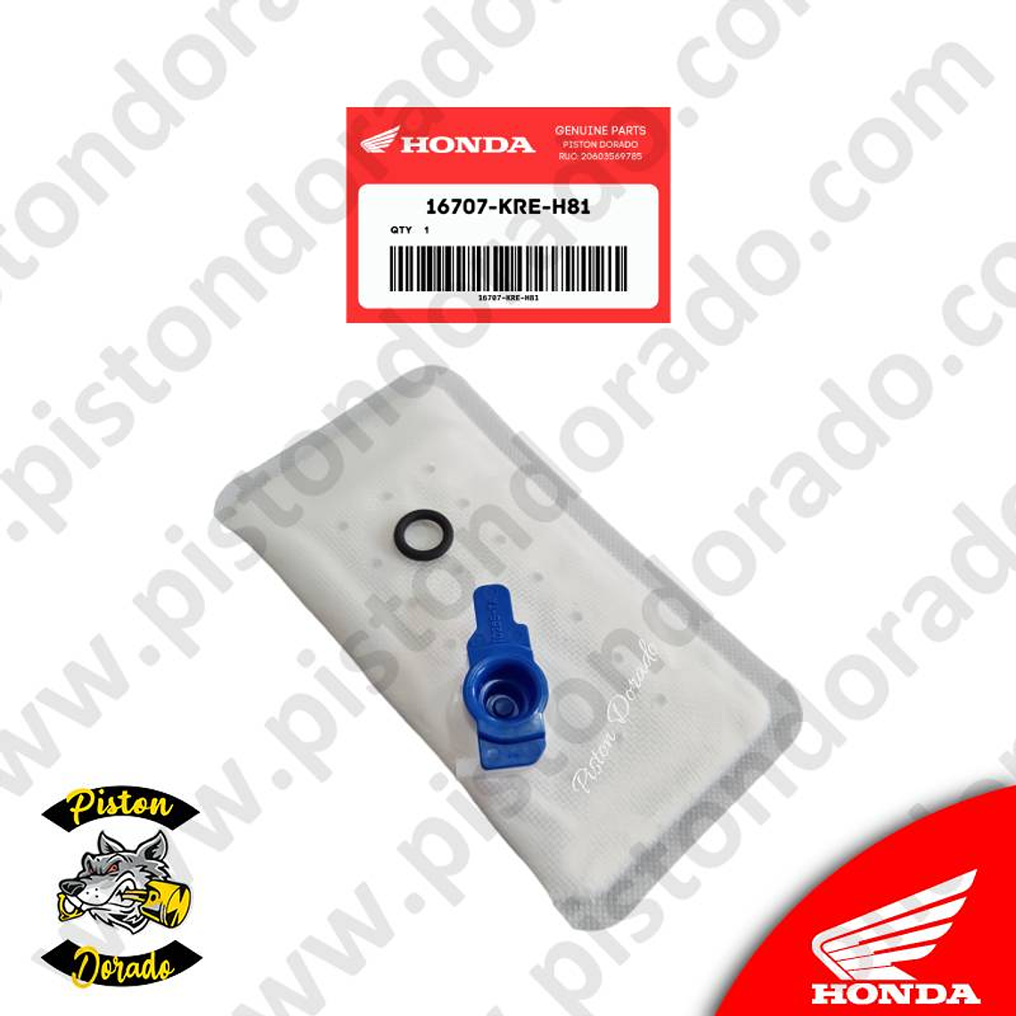 Filtro de combustible XR190 y CB190R Honda Original 1