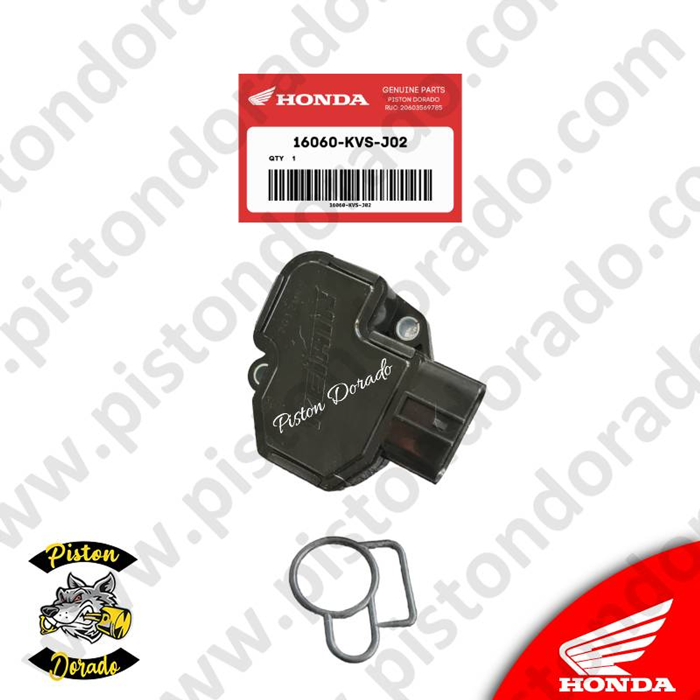 Sensor de cuerpo de aceleracion TPS CB190R Honda Original 1