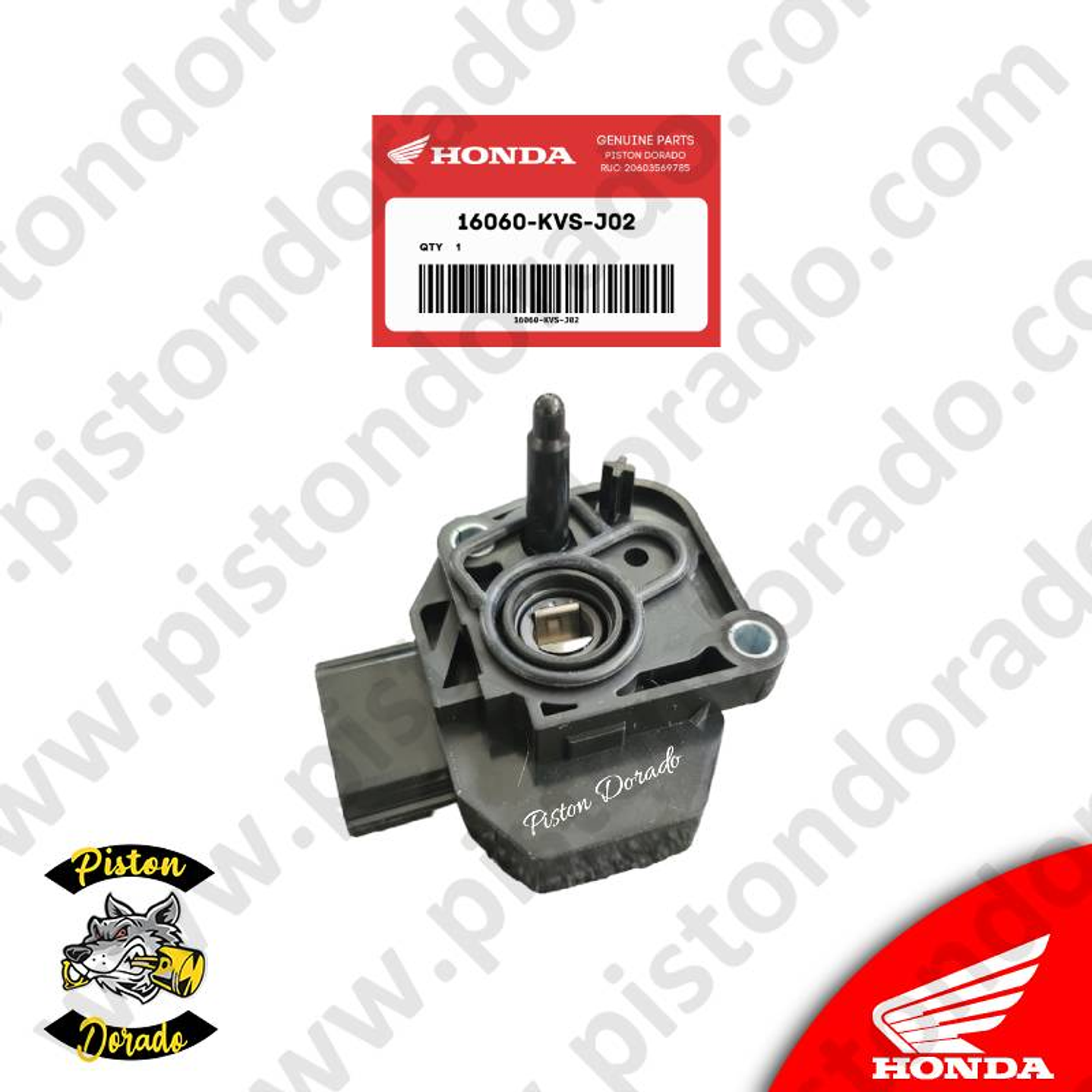Sensor de cuerpo de aceleracion TPS CB190R Honda Original 3