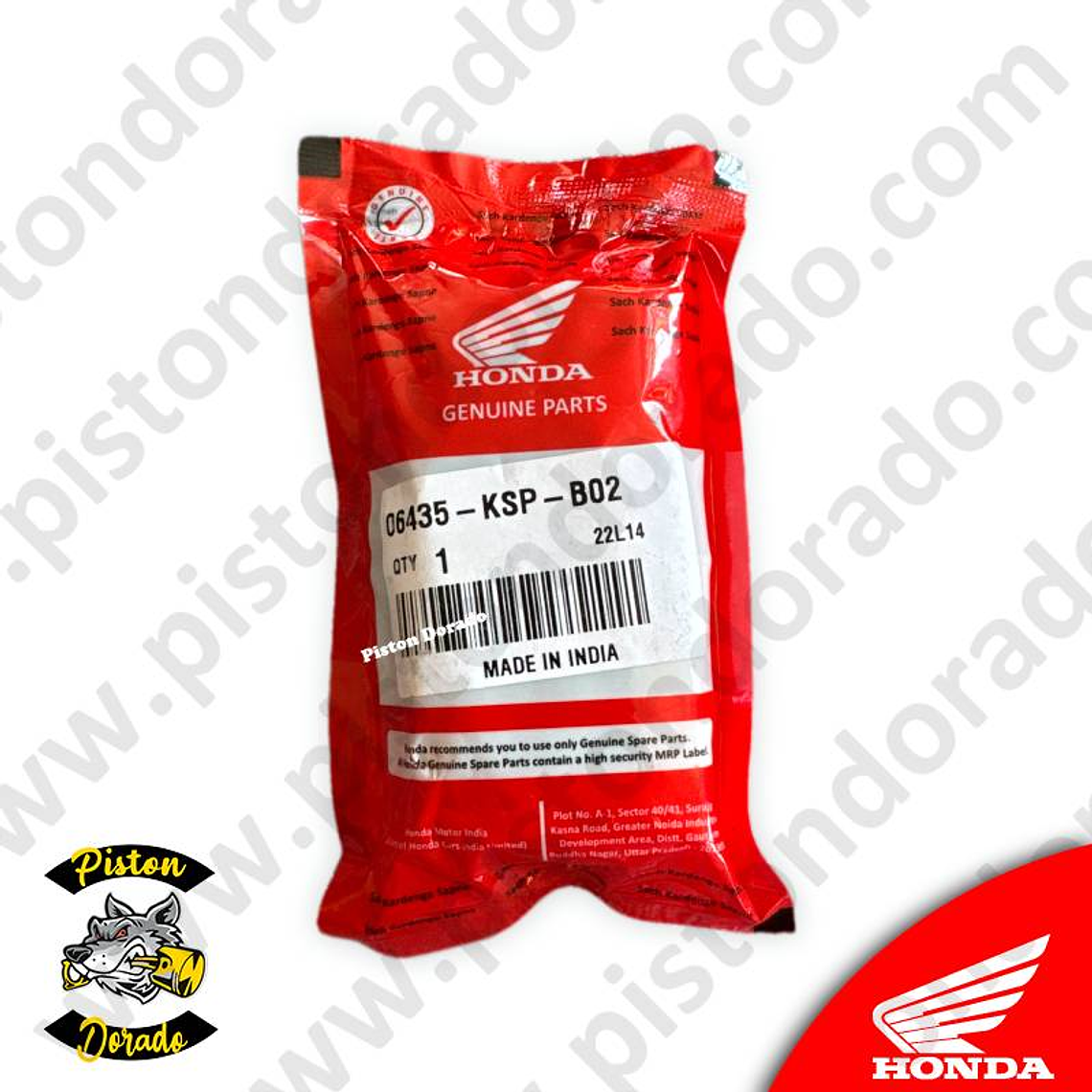 Juego de pastillas posterior CBF150 INVICTA – CB190R y otros Honda Original 4
