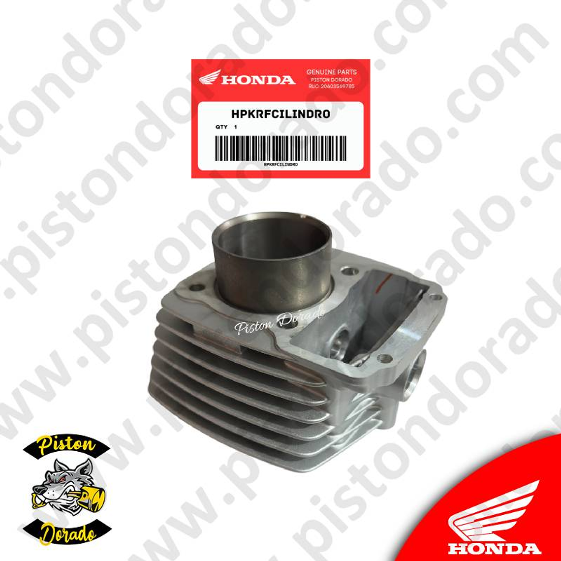 Kit de cilindro CGL125 y MOTOKAR 125 Honda Original 2