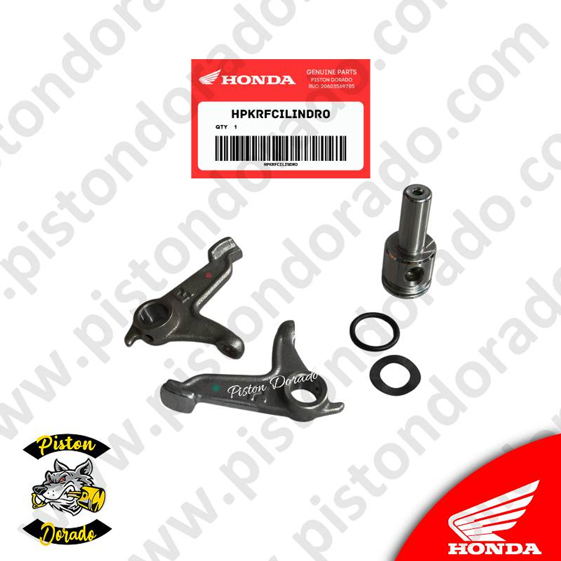 Kit de cilindro CGL125 y MOTOKAR 125 Honda Original 3