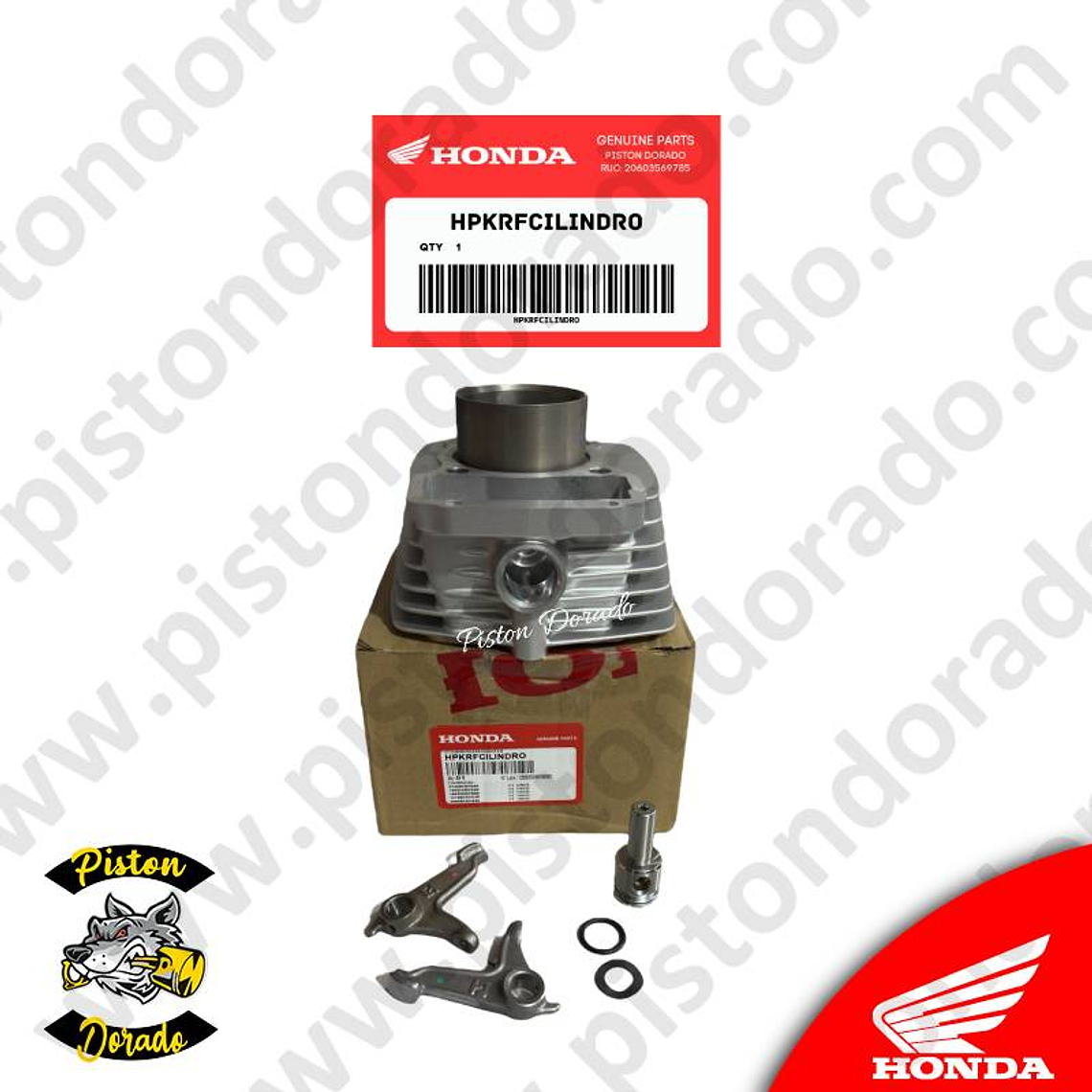 Kit de cilindro CGL125 y MOTOKAR 125 Honda Original 4