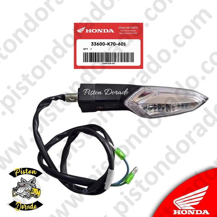 Intermitente posterior derecho CB190R Honda Original 3