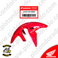 Tapabarro delantero rojo CB190R V2 Tricolor Honda Original - Miniatura 2