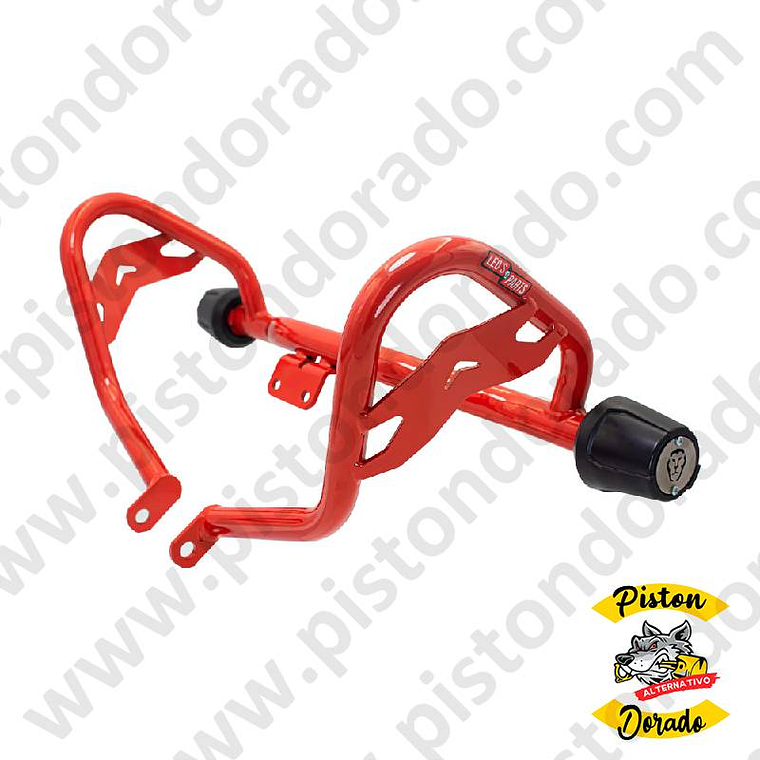 Slider modelo pequeño Rojo CB190R V2 y CBF125 TWISTER 1