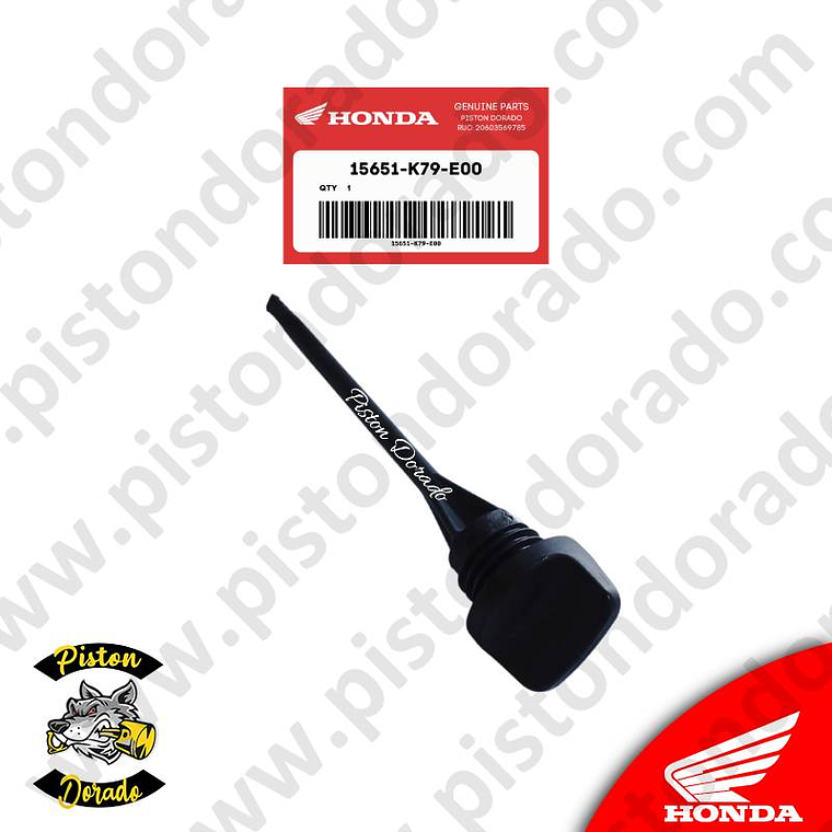 Varilla de nivel de aceite XR190L y XR190CT Honda Original 1