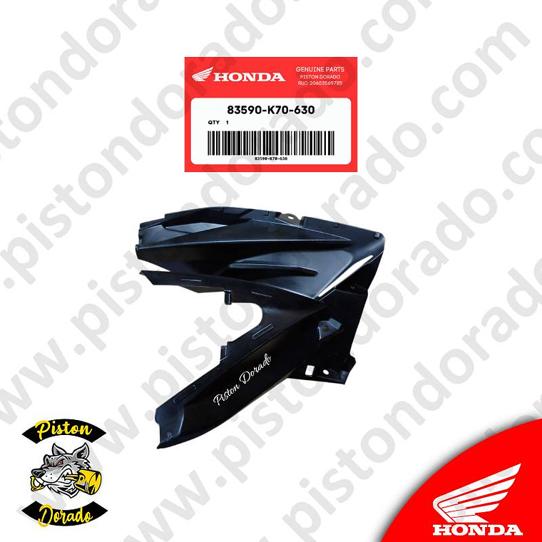 Escudo interno izquierdo CB190R V2 Honda Original 3