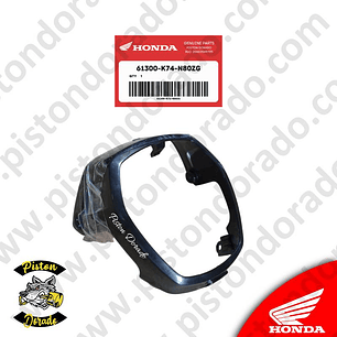 Cubierta de faro delantero negro NAVI Honda Original