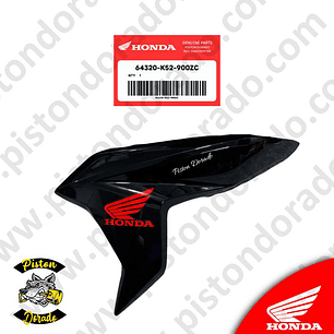 Cubierta de tanque izquierdo negro CBF125 TWISTER Honda Original