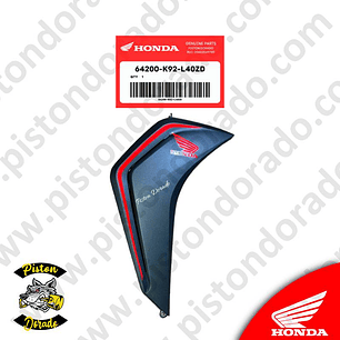 Cubierta lateral derecho GRIS NH303M WAVE110S Honda Original