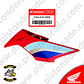 Cubierta posterior derecho Tricolor CB190R V2 Honda Original - Miniatura 1