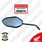 Espejo izquierdo negro NAVI y XBLADE Honda Original - Miniatura 1