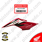 Cubierta posterior derecho Rojo CB190R V2 Honda Original - Miniatura 1