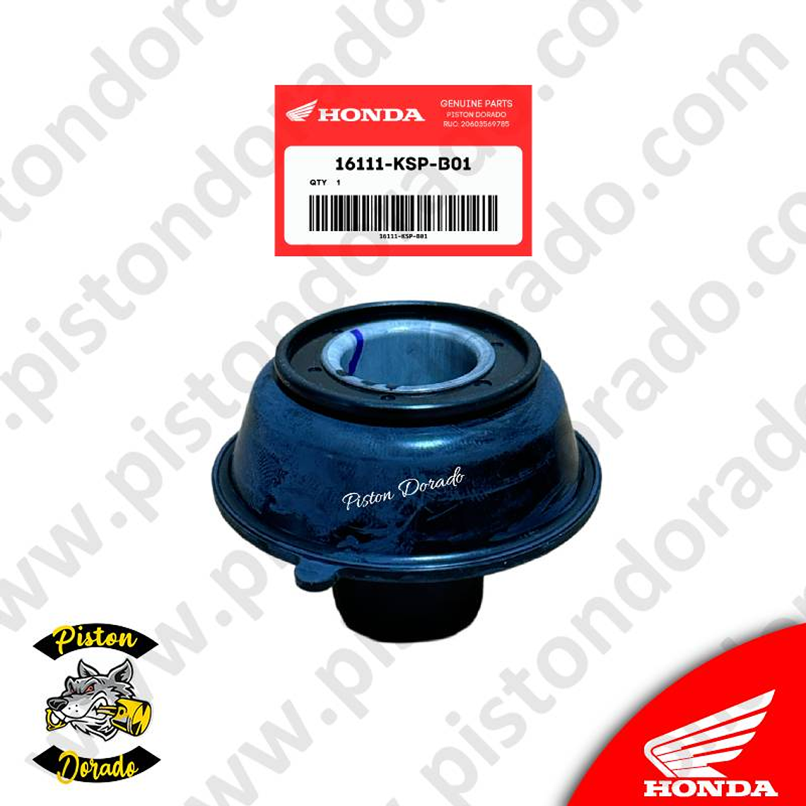 Piston de vacio de carburador CBF150 UNICORN y CBF150 INVICTA Honda Original 2