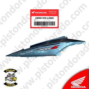 Cubierta lateral posterior derecho gris NHA21 WAVE 110S Honda Original