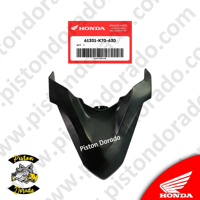 Carenado central de mascara delantera CB190R V2 Honda Original 2