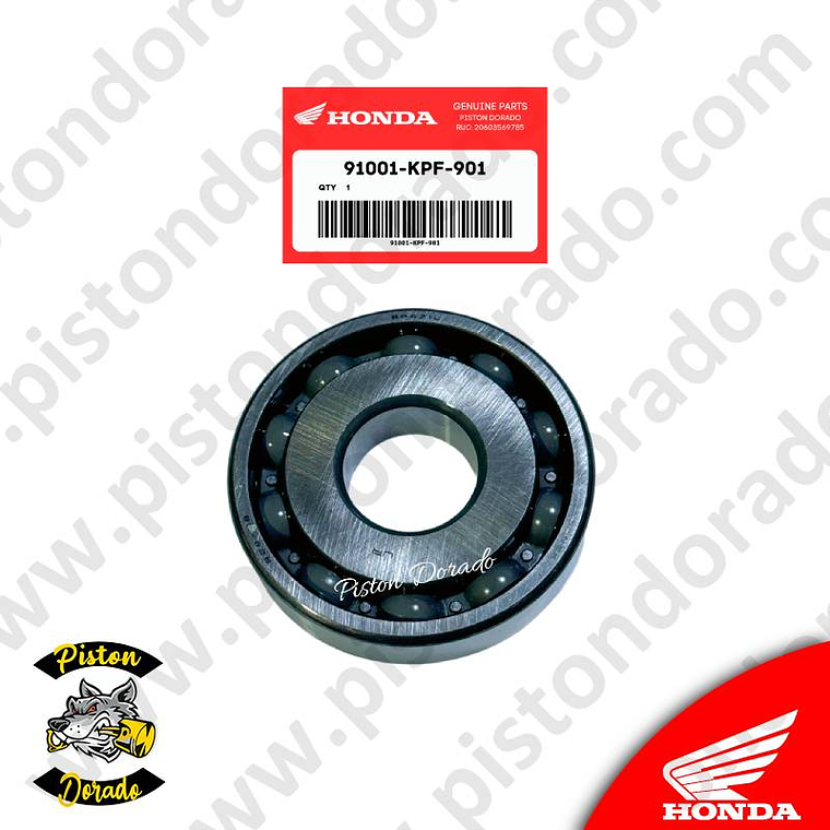 Rodaje de cigueñal TORNADO 250 Honda Original 2